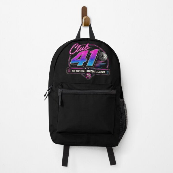 Item preview, 41 (forty-ooooone) SIDEWAYS SOCIETY COLLECTION - DJ COLLECTION - Club 41 Nightclub logo - No Vertical Dancing Allowed v1 designed and sold by WheelieGdArt.