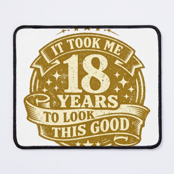 Item preview, It Took Me 18 Years to Look This Good | Funny 10th Birthday T-Shirt designed and sold by rushaib.