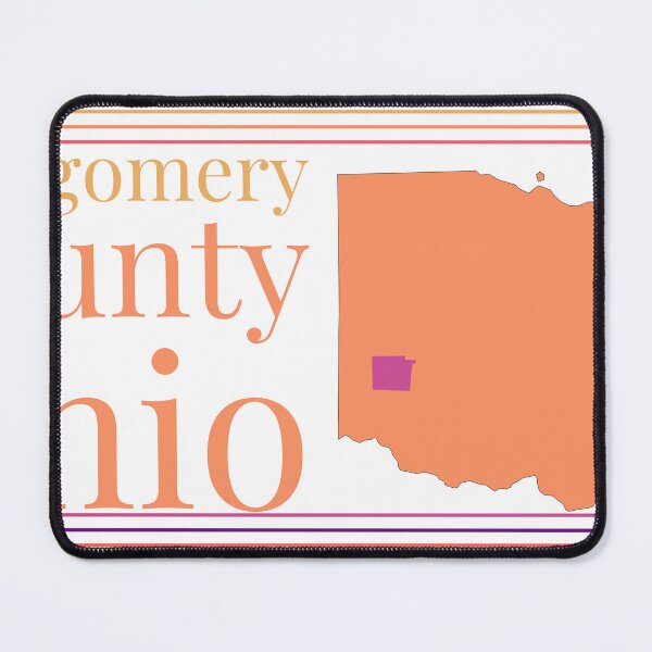 Item preview, Montgomery County Ohio Highlighted on State Map designed and sold by TheIconSmith.