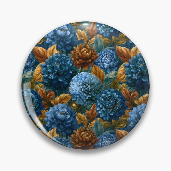 Item preview, Elegant Dahlias Floral  - Birth Flower Pattern  - Moms Day Gifts designed and sold by RoyalStarsPatts.