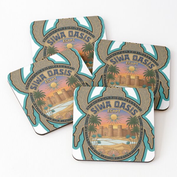 Item preview, Siwa Oasis Egypt Desert Travel Sticker designed and sold by Imaginarium of Chaos falcon88 .