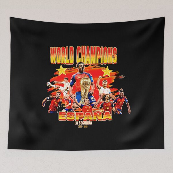 Item preview, Spain - España - World Champions - La Segunda - 2010 - 2026 - Lamine Yamal - Nico Williams designed and sold by cozygamerstore.