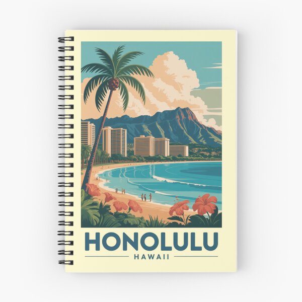 Artikelvorschau, HONOLULU, HAWAII entworfen und verkauft von 123ks.