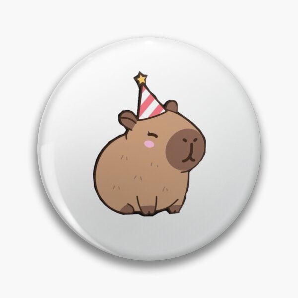 Item preview, The Birthday Capybara designed and sold by Studio-Indiva.