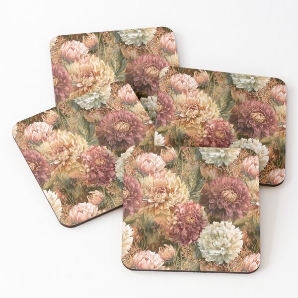 Item preview, Blooming Dahlias Flower  - Birthday Flower Pattern  - Mothers Day Gift For Mom designed and sold by RoyalStarsPatts.