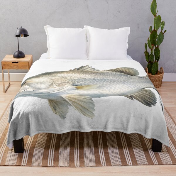 Item preview, Barramundi — Painted Portrait of an Iconic Native Fish designed and sold by Jaruart.