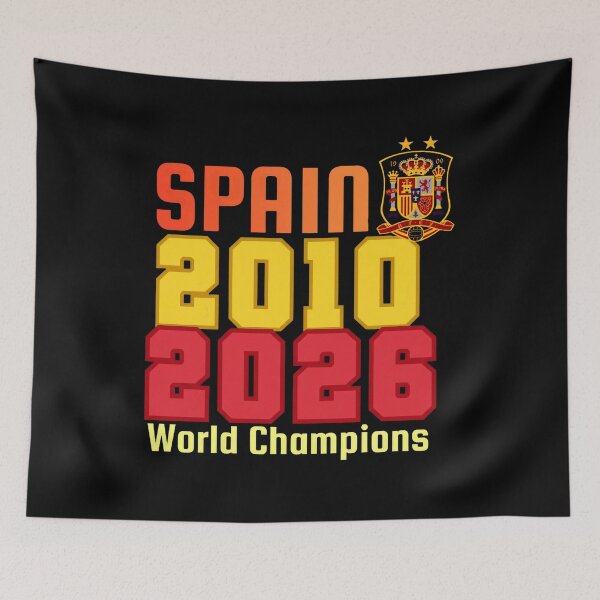 Item preview, Spain National Football Team - Spain 2010 2026 World Champions - Royal Spanish Football Federation designed and sold by cozygamerstore.