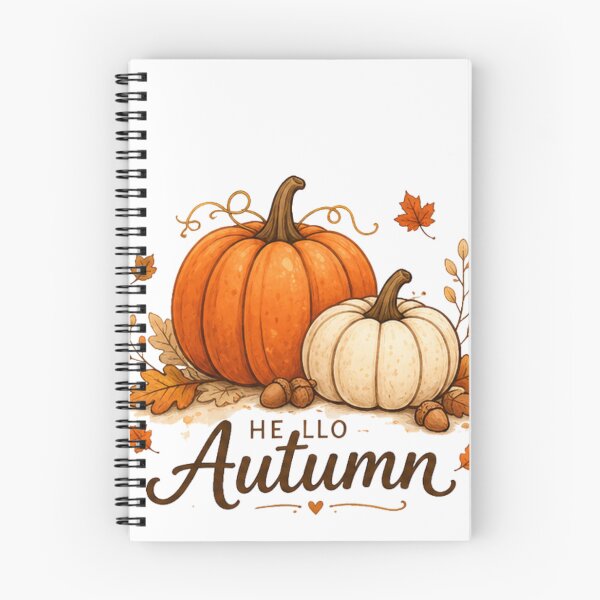 Item preview, Hello Autumn Pumpkin Fall Harvest designed and sold by Moonya26.