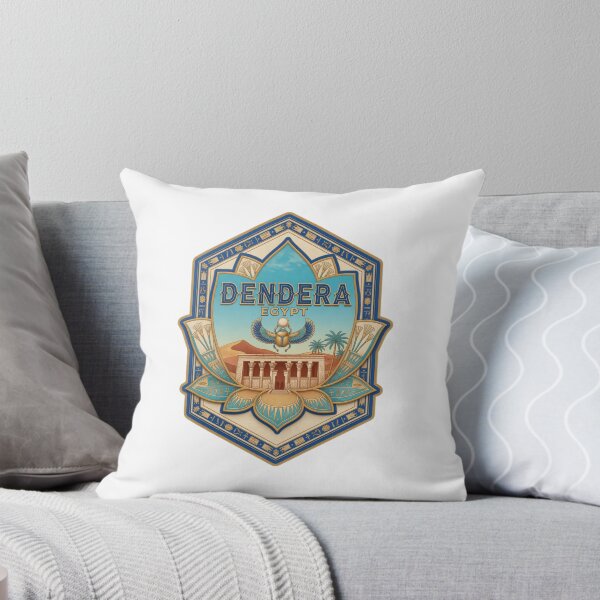 Item preview, Dendera Egypt Temple Heritage Sticker designed and sold by Imaginarium of Chaos falcon88 .