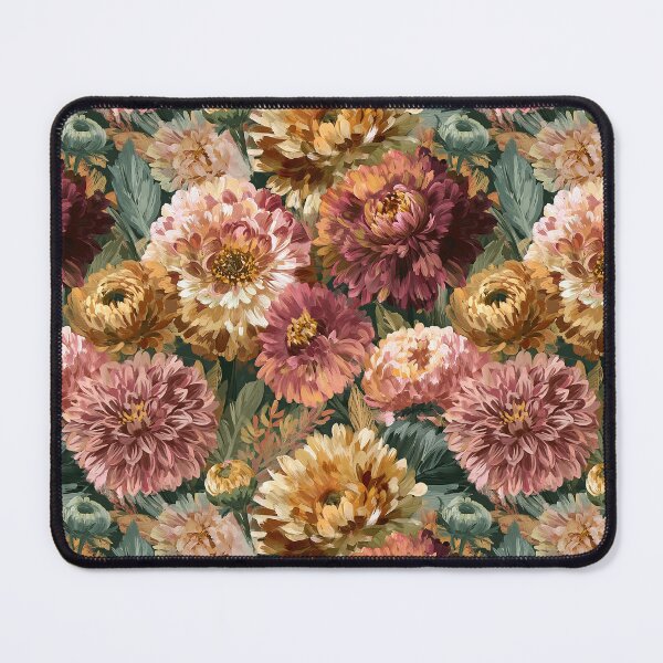 Item preview, Stunning Dahlias Flower - Tropical Flower Pattern - Mother'S Day Gift Ideas designed and sold by RoyalStarsPatts.