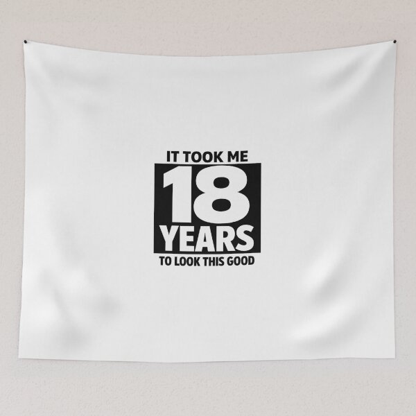 Item preview, It Took Me 18 Years to Look This Good | Funny 10th Birthday T-Shirt designed and sold by rushaib.