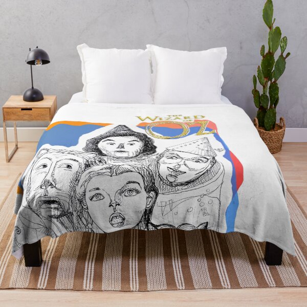 Item preview, Lucky Birthday From Wizard of OZ Characters (Ink Drawing by ACCI) designed and sold by VanyssaGraphics.