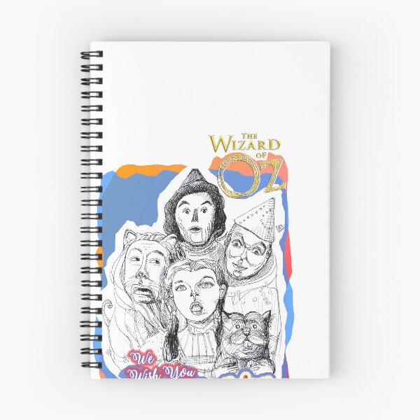 Item preview, Lucky Birthday From Wizard of OZ Characters (Ink Drawing by ACCI) designed and sold by VanyssaGraphics.