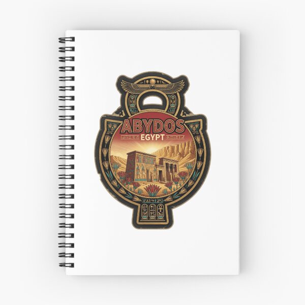 Item preview, Abydos Egypt Ancient Temple Sticker Souvenir Summer Edition designed and sold by Imaginarium of Chaos falcon88 .