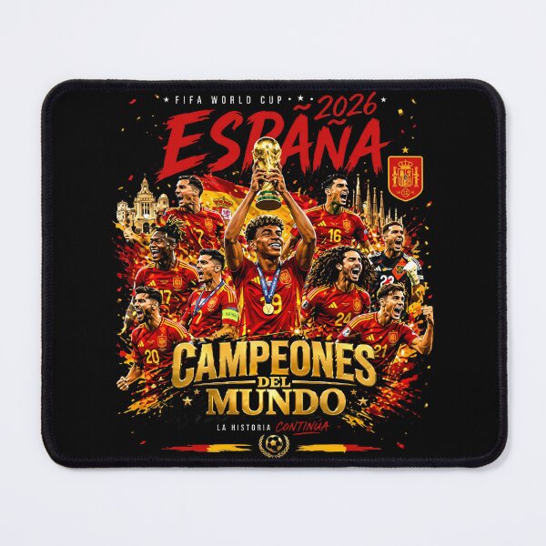 Item preview, Spain - FIFA World Cup 2026 - Campeones Del Mundo - La Historia Continúa - Lamine Yamal - Rodri - Nico Williams - Marc Cucurella - Dani Olmo - Unai Simón - Álvaro Morata designed and sold by cozygamerstore.