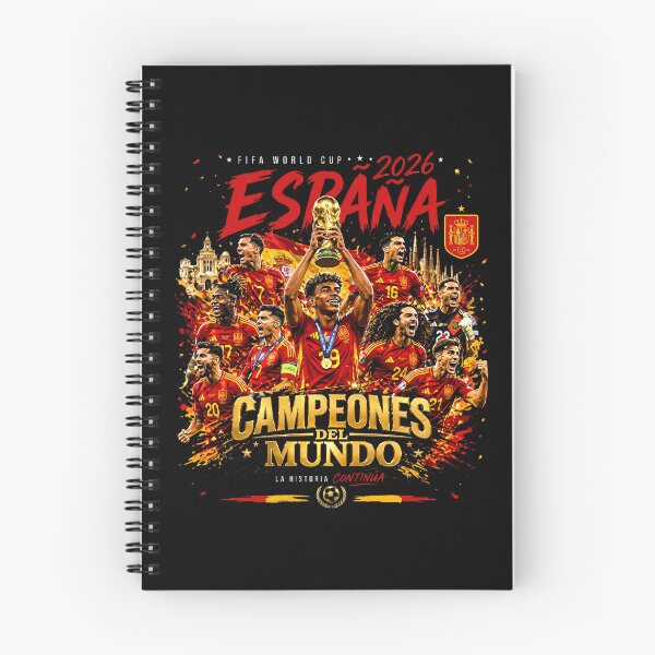 Item preview, Spain - FIFA World Cup 2026 - Campeones Del Mundo - La Historia Continúa - Lamine Yamal - Rodri - Nico Williams - Marc Cucurella - Dani Olmo - Unai Simón - Álvaro Morata designed and sold by cozygamerstore.
