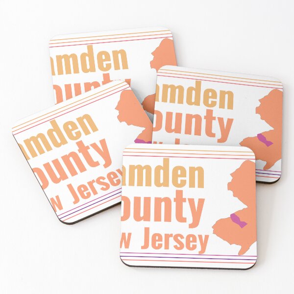 Item preview, Camden County New Jersey Highlighted on State Map designed and sold by TheIconSmith.