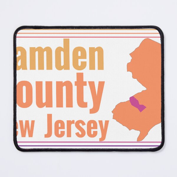 Item preview, Camden County New Jersey Highlighted on State Map designed and sold by TheIconSmith.