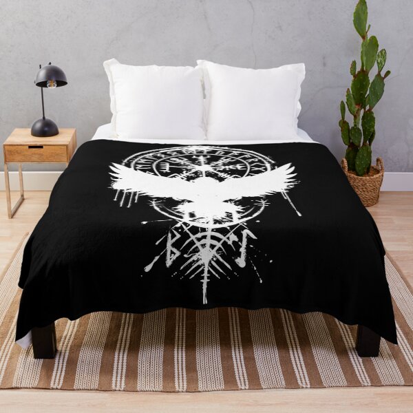 Item preview, Vegvisir & Raven | Nordic Gifts For Vikings designed and sold by BrokenLabel.