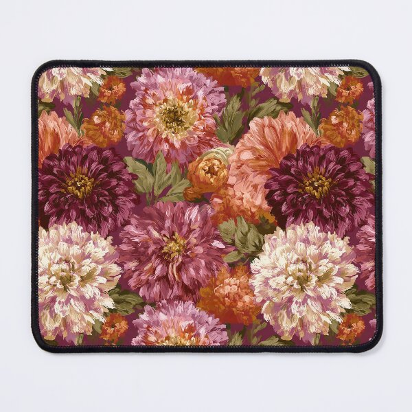 Item preview, Elegant Dahlias Floral  - Flower Bouquet Pattern  - Mother'S Day Gifts designed and sold by RoyalStarsPatts.