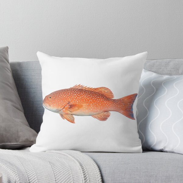 Item preview, Coral Trout Watercolour — Great Barrier Reef Fish designed and sold by Jaruart.