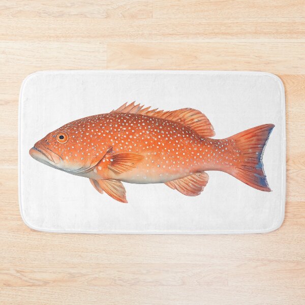 Item preview, Coral Trout Watercolour — Great Barrier Reef Fish designed and sold by Jaruart.