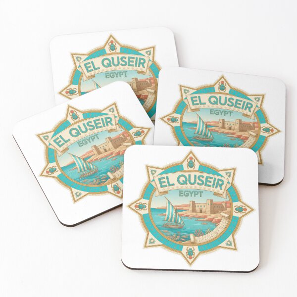 Item preview, El Quseir Egypt Red Sea Travel Sticker designed and sold by Imaginarium of Chaos falcon88 .