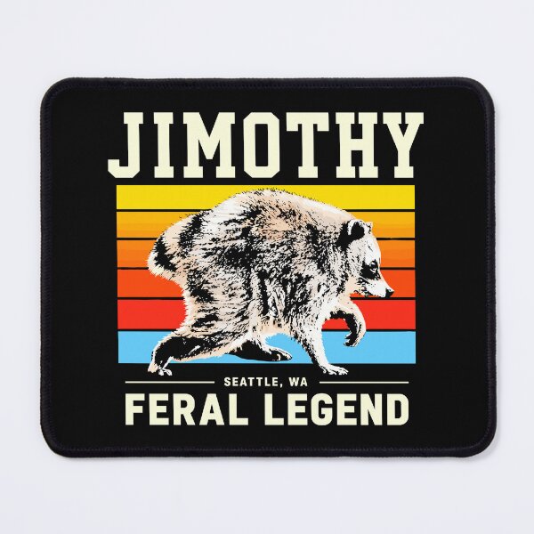 Item preview, Jimothy - Feral Legend - Seattle, WA - Raccoon designed and sold by cozygamerstore.