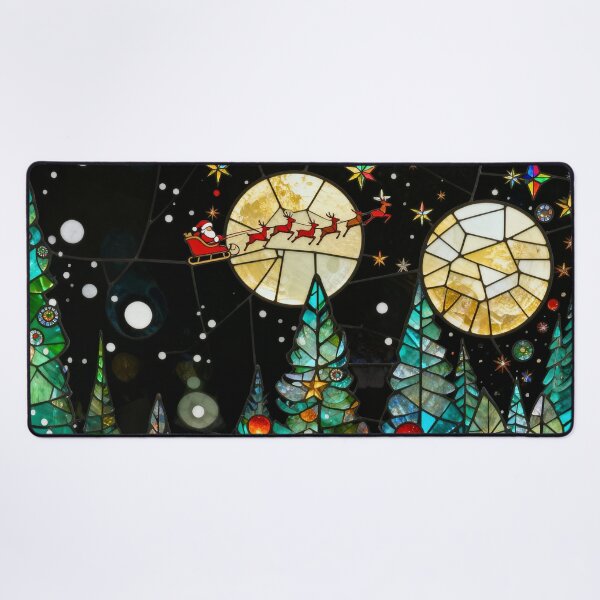 Item preview, Magical Christmas Village With Santa And His Sleigh designed and sold by GaffaDesigns.