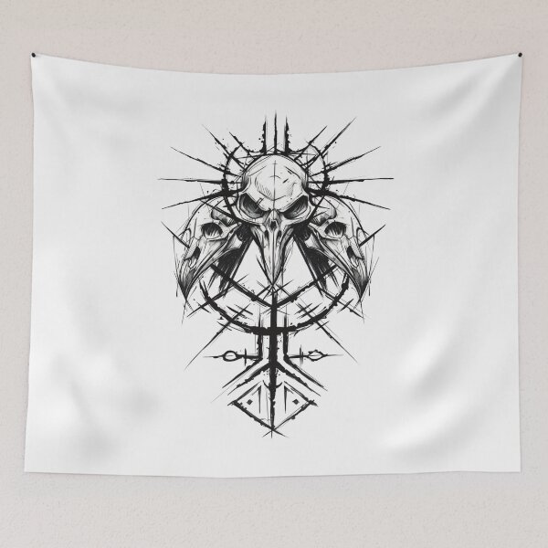 Item preview, Nordic Raven Skulls | Viking Style Gifts  designed and sold by BrokenLabel.