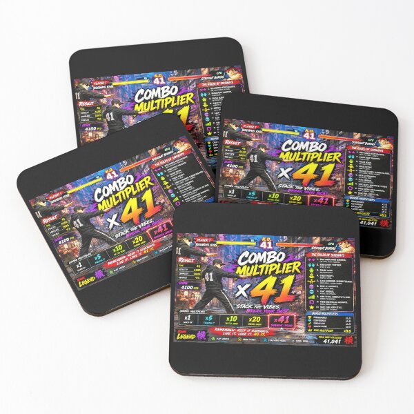 Item preview, 41 (forty-ooooone) SIDEWAYS SOCIETY COLLECTION - GAMING - Combo Multiplier x41 - Sideways King designed and sold by WheelieGdArt.