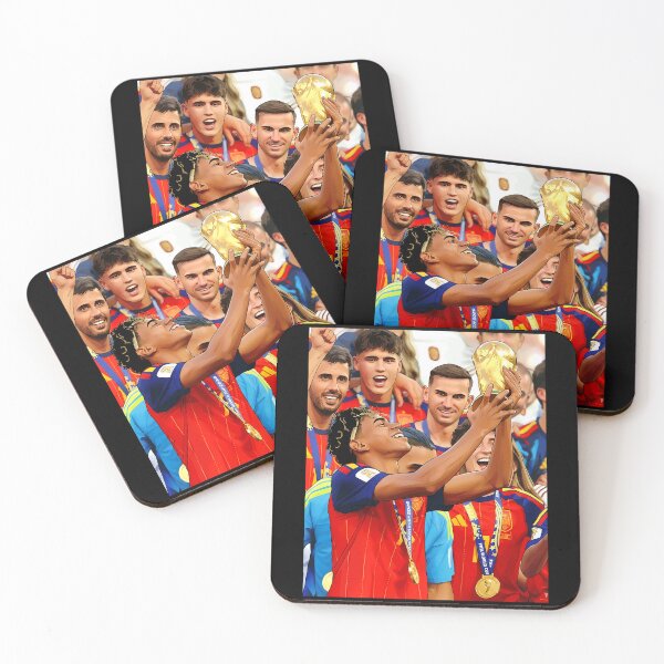 Item preview, Lamine Yamal - Spain - World Cup 2026 - Gavi - Dani Olmo - Ferran Torres designed and sold by cozygamerstore.