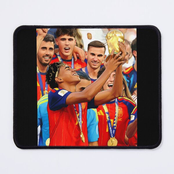 Item preview, Lamine Yamal - Spain - World Cup 2026 - Gavi - Dani Olmo - Ferran Torres designed and sold by cozygamerstore.