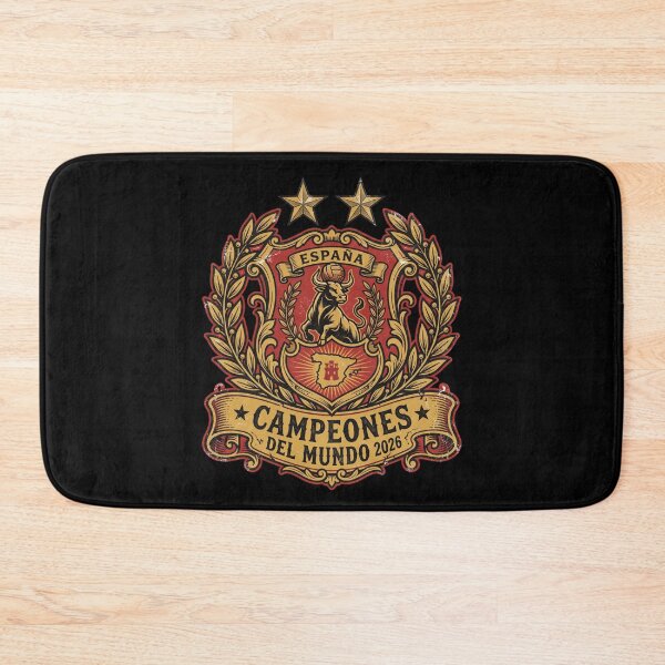 Item preview, Spain World Champions 2026 — Vintage Bull Crest designed and sold by David Mateo ArtWorks.