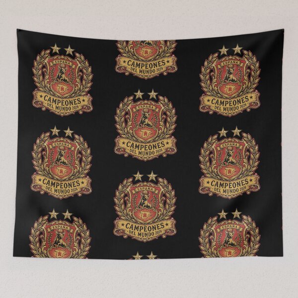 Item preview, Spain World Champions 2026 — Vintage Bull Crest designed and sold by David Mateo ArtWorks.