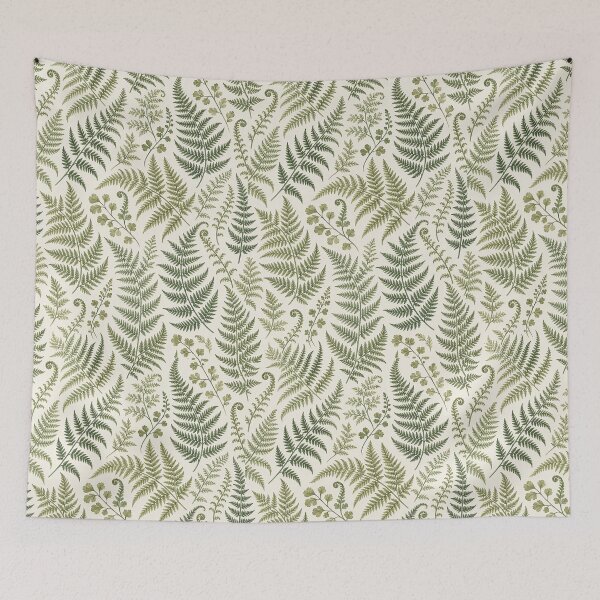 Item preview, Vintage Fern Leaves – Seamless Botanical Nature Pattern designed and sold by Jandedan.