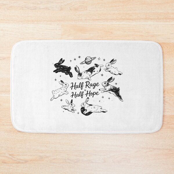 Item preview, Half Rage Half Hope,Rage Resistance Rabbit designed and sold by CloudyPress.