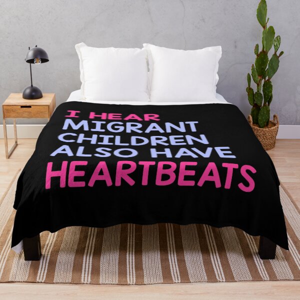 Item preview, I Hear Migrant Children Also Have Heartbeats designed and sold by cozygamerstore.