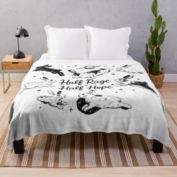 Item preview, Half Rage Half Hope,Rage Resistance Rabbit designed and sold by CloudyPress.