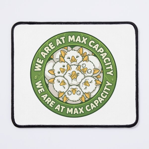 Item preview, Max Capacity Funny Honduran White Bat Squeezed Meme designed and sold by Arc2020.