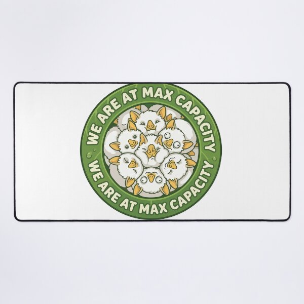 Item preview, Max Capacity Funny Honduran White Bat Squeezed Meme designed and sold by Arc2020.