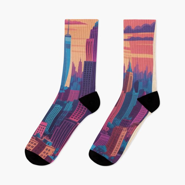 Item preview, New York City skyline at sunset designed and sold by 123ks.