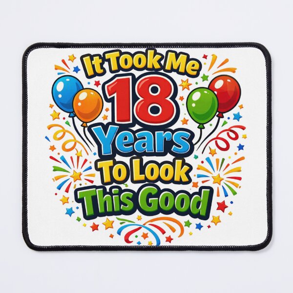 Item preview, It Took Me 18 Years to Look This Good | Funny 10th Birthday T-Shirt designed and sold by rushaib.