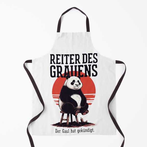Item preview, Rider of Doom – Funny Western Panda designed and sold by BadPandaCore.