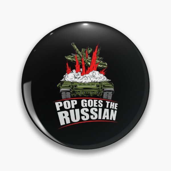 Item preview, Pop Goes The Russian - Ukraine - Russia designed and sold by cozygamerstore.