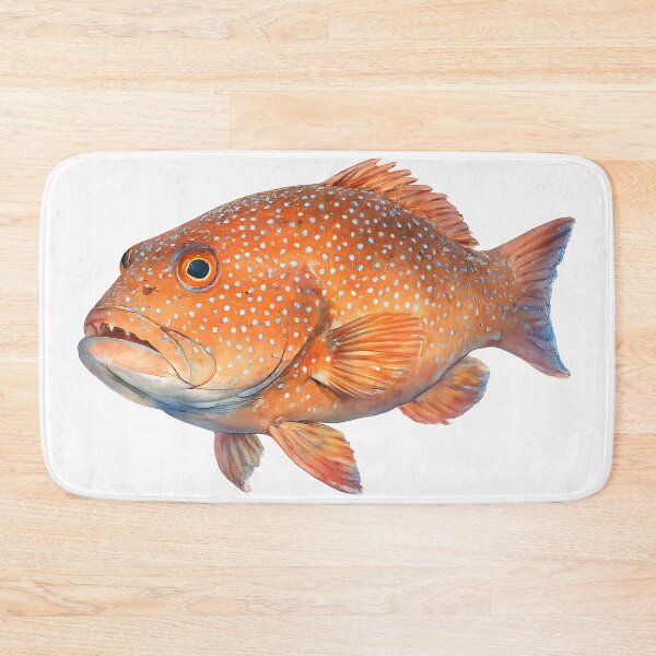 Item preview, Coral Trout — Painted Reef Fish in Watercolour designed and sold by Jaruart.