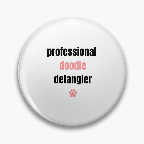 Item preview, Professional Doodle Detangler Funny Dog Groomer designed and sold by GroomerGoods.