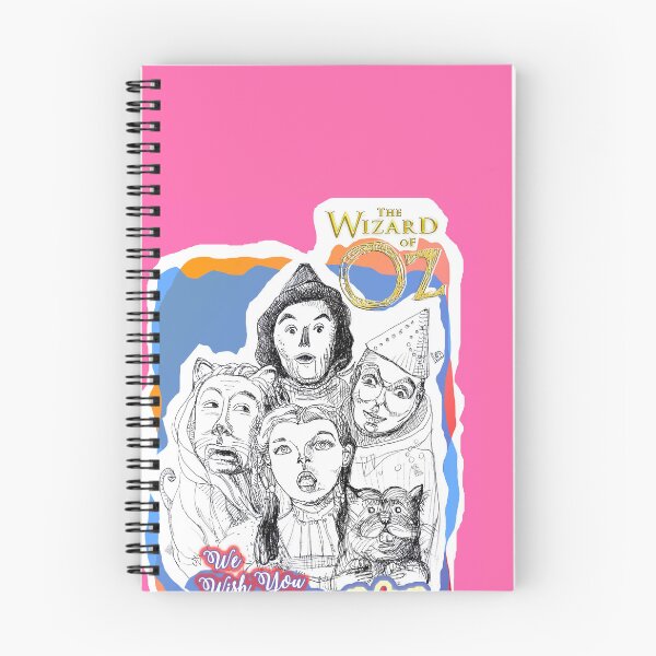 Item preview, Lucky Birthday From Wizard of OZ Characters (Ink Drawing by ACCI) designed and sold by VanyssaGraphics.