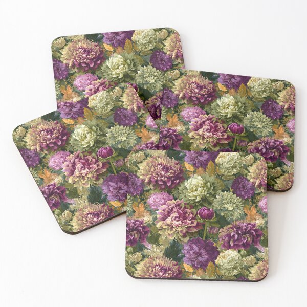 Item preview, Fragrant Dahlias Flower  - Birthday Flower Pattern  - Personal Gifts designed and sold by RoyalStarsPatts.