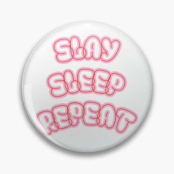 Item preview, slay sleep repeat designed and sold by velvetwings.